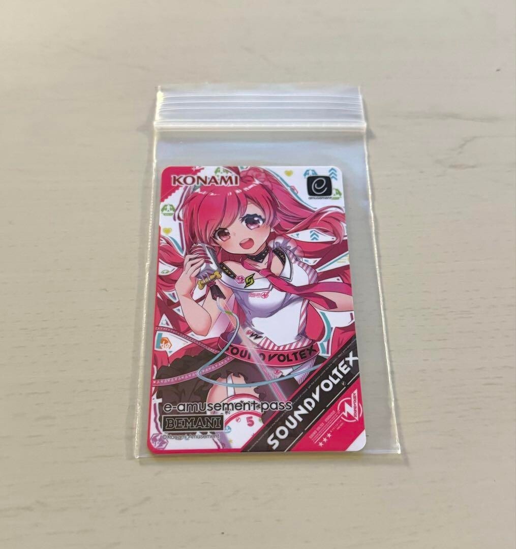 SDVX SuddeИDeath e-amusement pass KONAMI e-AMUSEMENT PASS Card Amusement IC e-Amuse DDR IIDX