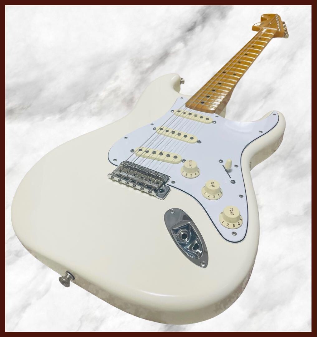 ギター Jimi Hendrix Stratocaster Olympic White Fender Jimi Hendrix Stratocaster Olympic White Maple