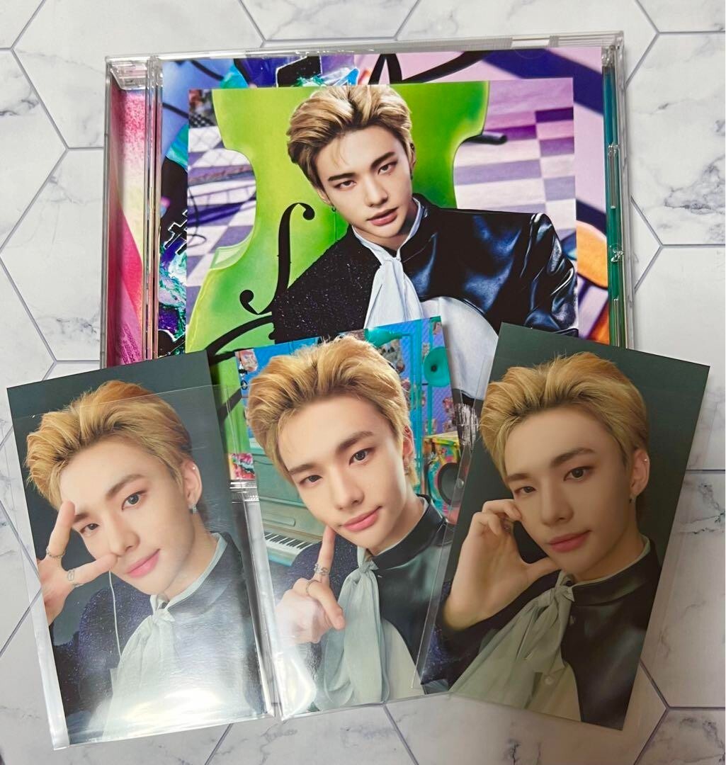 Stray kids Hyunjin THE SOUND JAPAN FC Limited ver. Double