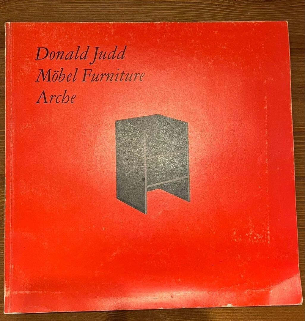 Donald Judd Möbel Furniture Arche Donald Judd - Möbel Furniture Arche / photobook | eBay