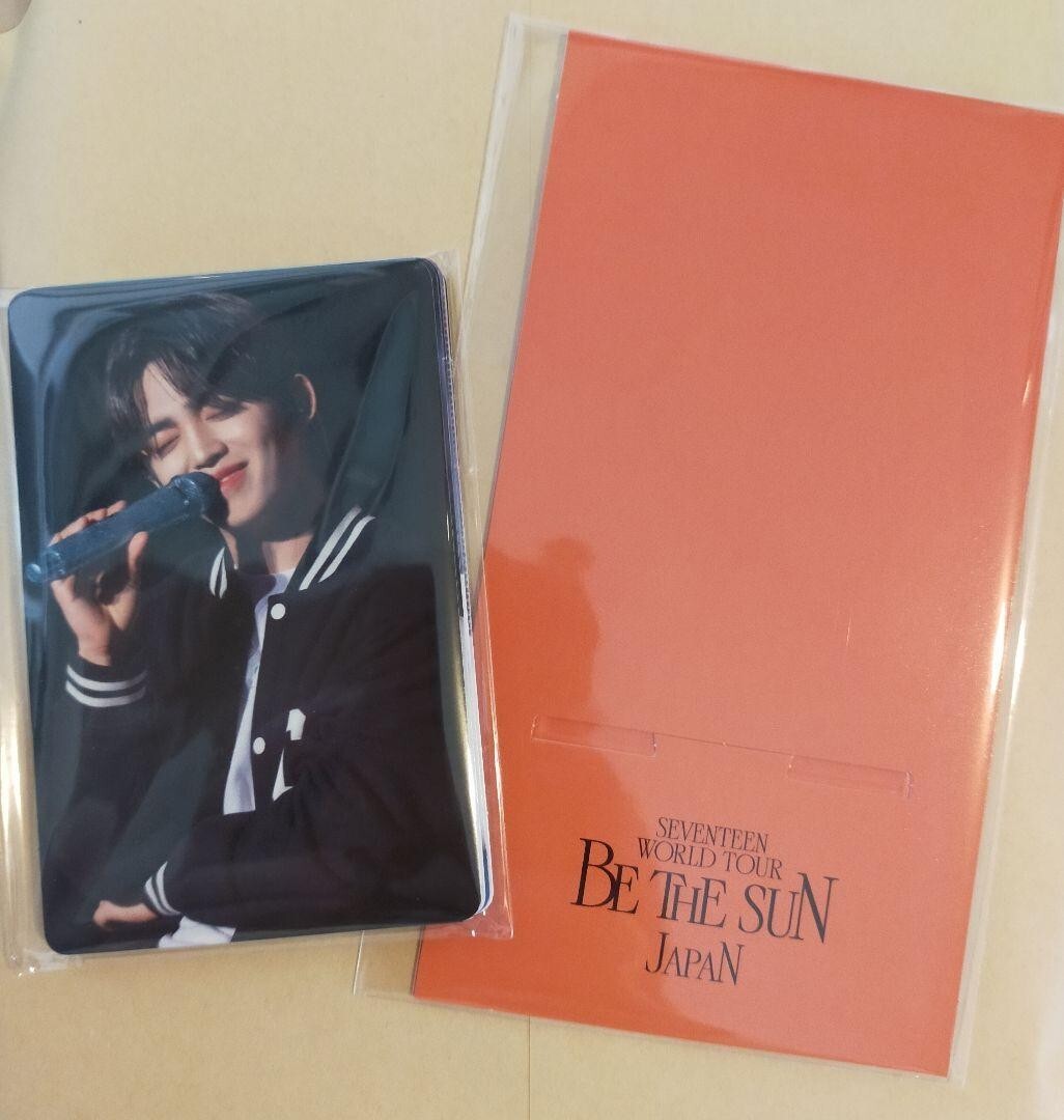 SEVENTEEN Be The Sun JAPAN Blu-ray limited Photocard set of SEVENTEEN Be The Sun JAPAN Blu-ray limited Photocard set of