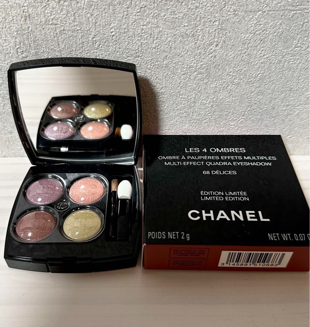 CHANEL LES 4 OMBRES 68 DÉLICES 限定版 Chanel Delices (68) Les 4 Ombres Multi-Effect Quadra
