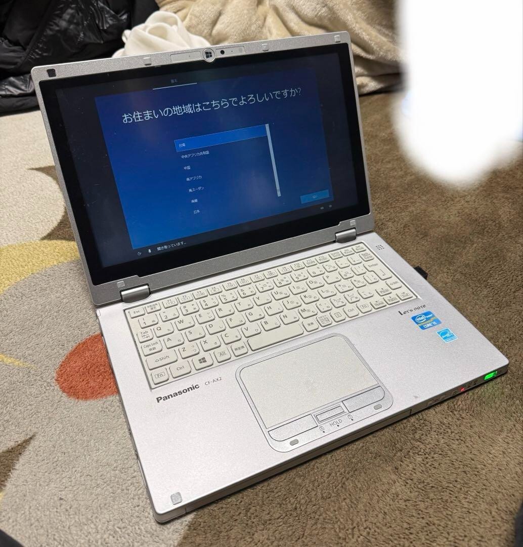 Panasonic Let'S Note CF-AX2 Core i5 4GB RAM 128GB SSD Silver