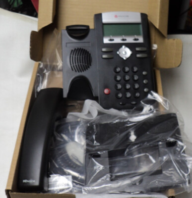 NEW Polycom IP 335 SoundPoint VoIP IP Phone Power Warranty IP335 2200-12375-001
