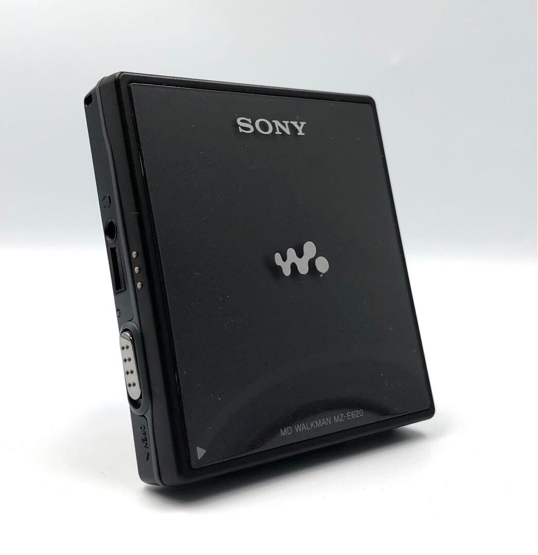 ソニー SONY MZ-E620 MD ウォークマン Sony Walkman MZ-E620 Portable MD Minidisc Player Black main