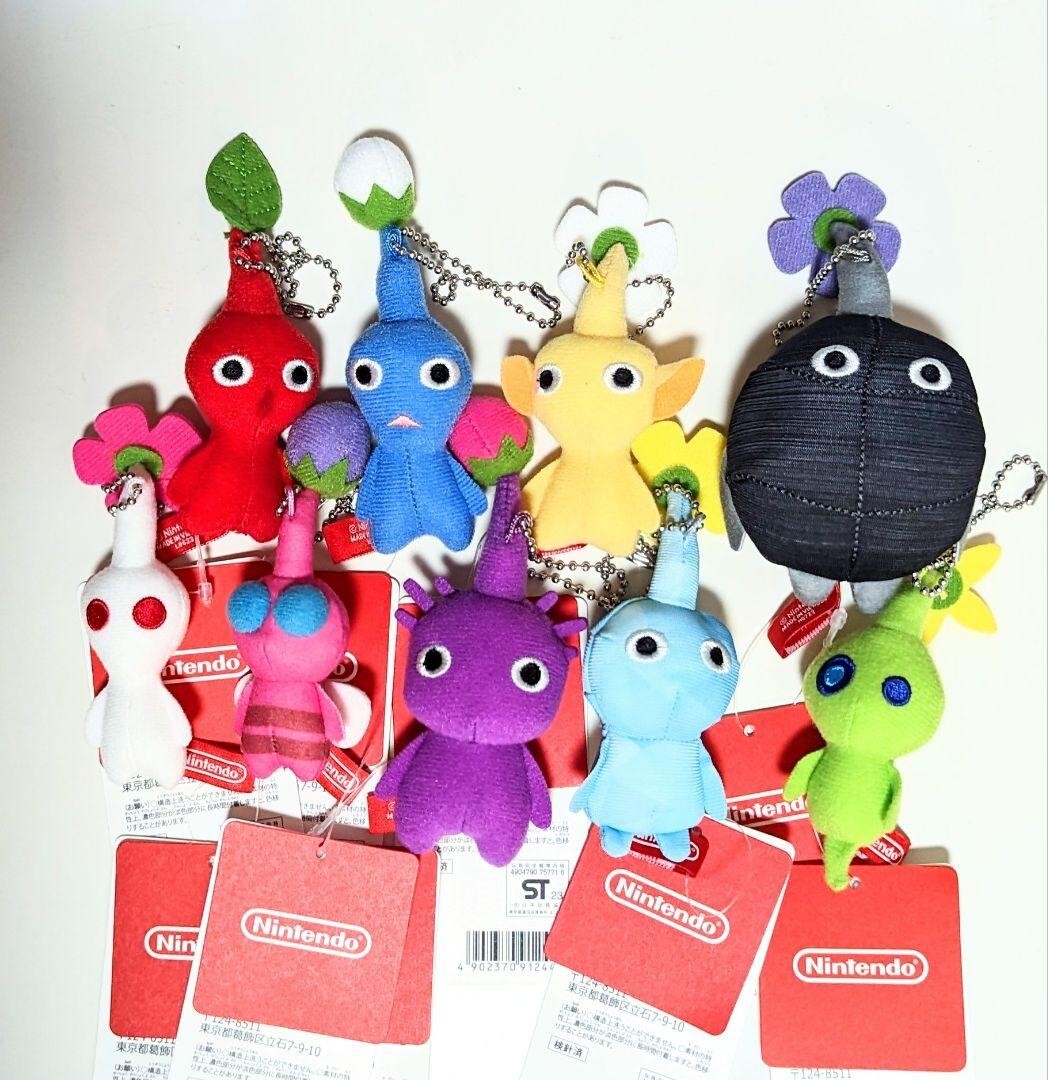 タグ付き　ピクミンマスコット 9体コンプリートセット 新品】ピクミンマスコット 9体 PIKMIN コンプリートセット ピクミン
