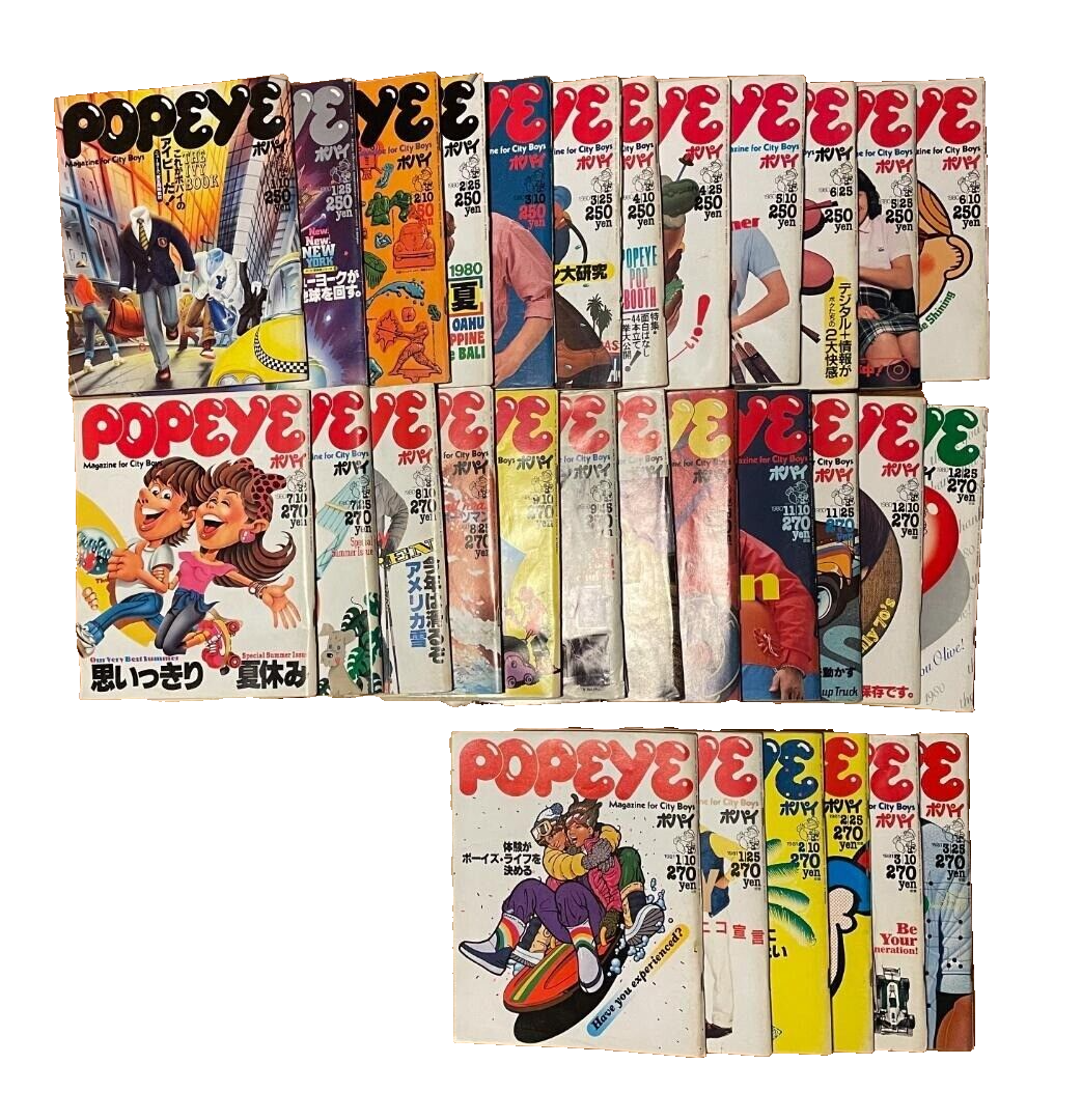 その他 POPEYE MAGAZINE SET '15 - '25 POPEYE MAGAZINE SET '15 - '25 - メルカリ