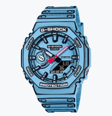 CASIO　カシオ G-SHOCK　GA-2100-2AJF G-SHOCK GA-2100 MNG-2AJR Manga Theme Analog Digital Watch
