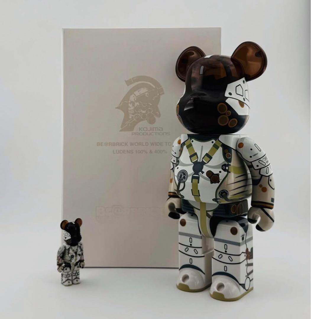 MEDICOM TOY BE@RBRICK LUDENS 100％ & 400％ WORLD WIDE TOUR 3
