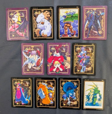CAPCOM　アクションカードゲーム　ヴァンパイアセイバー122枚　ダブリ無し CAPCOM アクションカードゲーム ヴァンパイアセイバー122枚