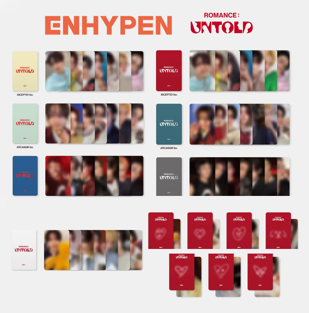 ENHYPEN ROMANCE UNTOLD ENGENE 30枚 新品未開封 ENHYPEN - Romance : Untold [Engene ver.] Album (Random ver