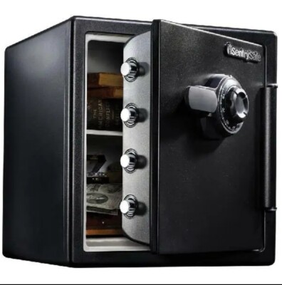 SentrySafe Fireproof Waterproof Combination Home Office X-Large Safe 1.23 CFT
