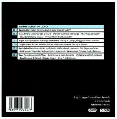 MICHAEL STUDER THE LEGACY: MICHAEL STUDER [BOX SET] NEW CD