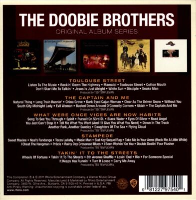 The Doobie Brothers 8タイトル・セット The Doobie Brothers – Original Album Series – Box Set (AB