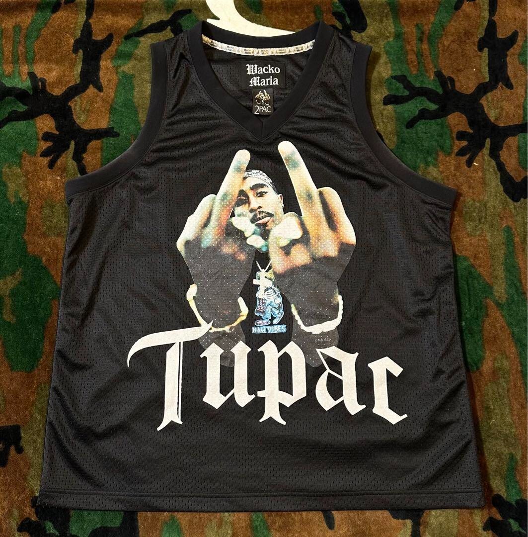 wackomaria tupac basket ball タンクトップ XL