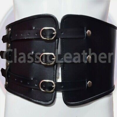 Real Leather Waist Belt kidney belts for bikers Vintage Heavy Duty Waist band