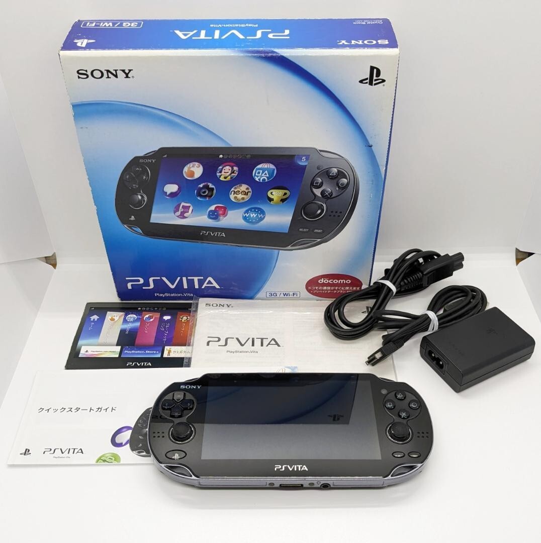 PlayStation Vita - SONY PlayStationVITA 本体  PCH-1100 AB01 Sony PS Vita Console PCH 1104 8 GB Memory Card Need For