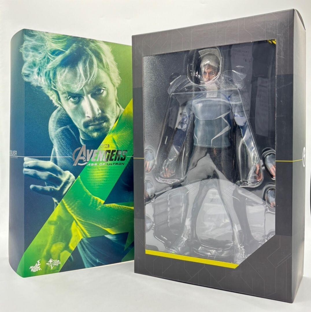 ホットトイズ　クイックシルバー　MMS 302 1/6スケールフィギュア HOT TOYS MMS302 Age of Ultron Quicksilver 1/6 Action Figure