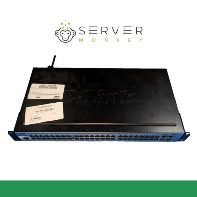 D-Link DGS-1510-52X 48-Port 1Gb Ethernet + 4-Port 10Gb SFP+ Stackable Switch