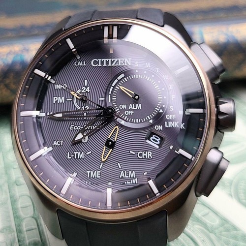 CITIZEN Men's Watch Eco-Drive Solar Titanium Quartz Black CITIZEN Men's Watch Eco-Drive Solar Titanium Quartz Black