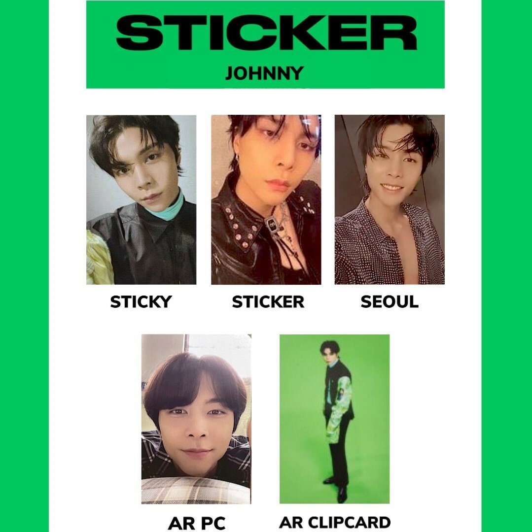 NCT127 ジョンウsticker deluxe box トレカ