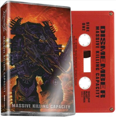 DISMEMBER MASSIVE KILLING CAPACITY NEW CASSETTE