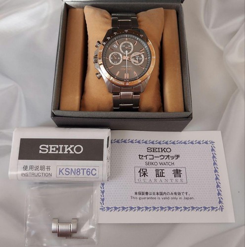SEIKO KSN8T6C メンズ時計 黒 2025年最新】ksn8t6cの人気アイテム - メルカリ