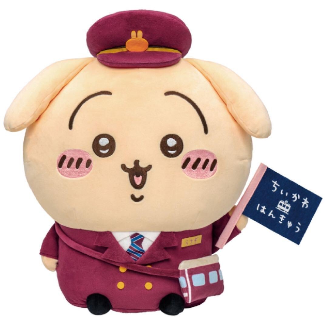 うさぎ マスコット 「ちいかわ×阪急電車 CHIIKAWA × HANKYU」 ちいかわ 阪急電車なマスコット（ハチワレ） | ちいかわ