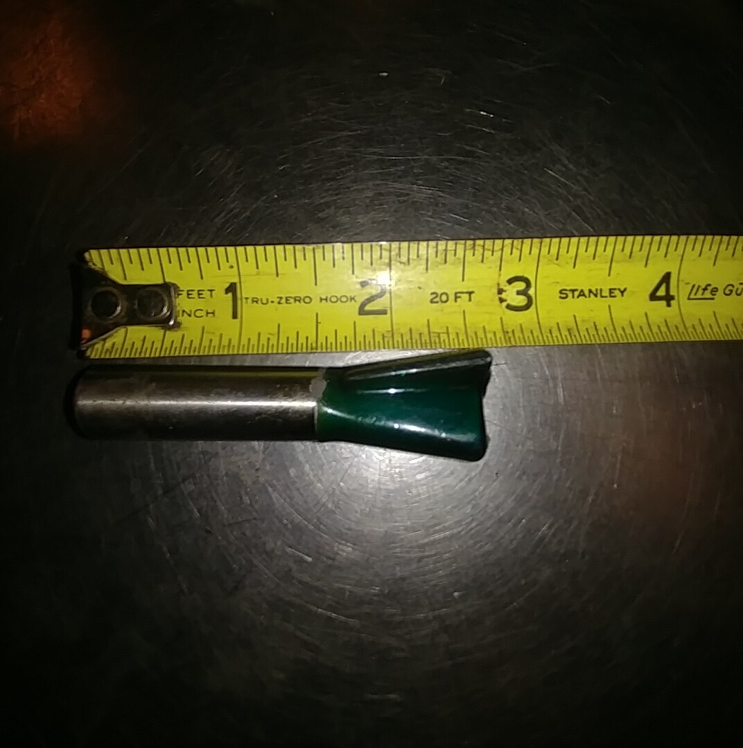 Amana Tool 45810 Carbide Tipped Dovetail 7 Deg x 3/4 D 7/8 CH x 1/2 