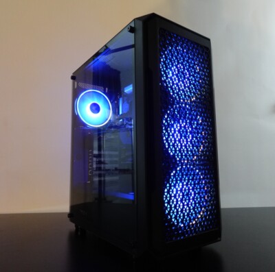 Custom Gaming PC Desktop Computer Intel i7-4790 16GB 960GB SSD RTX 4060 Win11