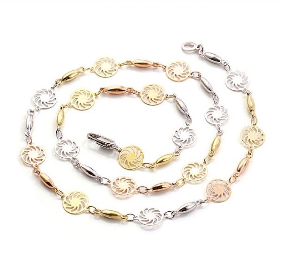 Rose Gold Filled Chain Fashion Necklaces & Pendants