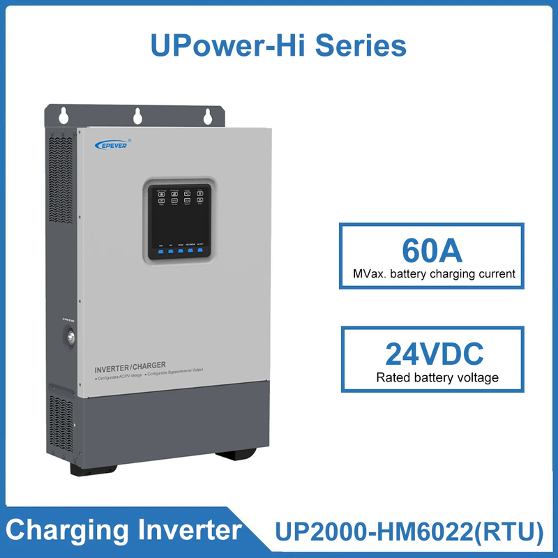 EPEVER UP2000-HM6022(RTU) MPPT Solar Inverter 60A MPPT Inverter Charger Provide