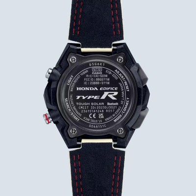 Pre-owned Casio Watch Ecb-2200htr-1ajr Edifice Honda Type R Edition Solar