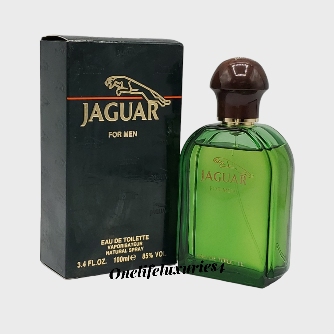Fougère e 100ml Eau de Parfum（箱無し） JAGUAR for Men Eau de Toilette 3.4 oz 100 ml Spray NEW OLD
