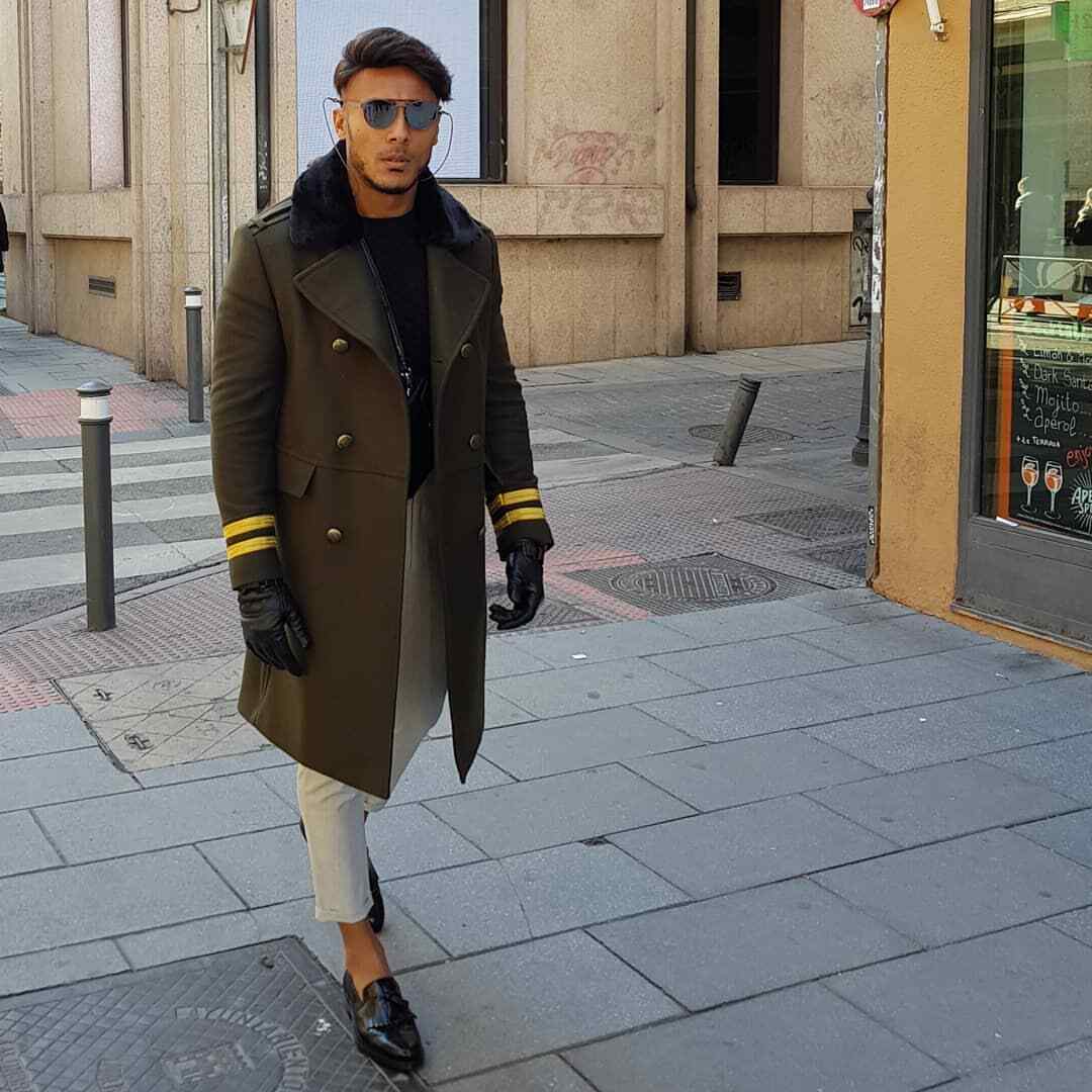 enof twill coat カーキ ENOF（イナフ）の「twill coat（ステンカラーコート）」 - WEAR
