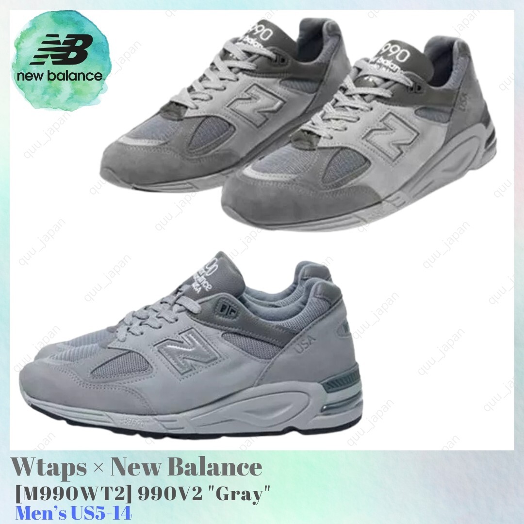 WTAPS × New Balance M990WT2 990v227cm WTAPS x New Balance 990v2 M990WT2 Release Date - SBD