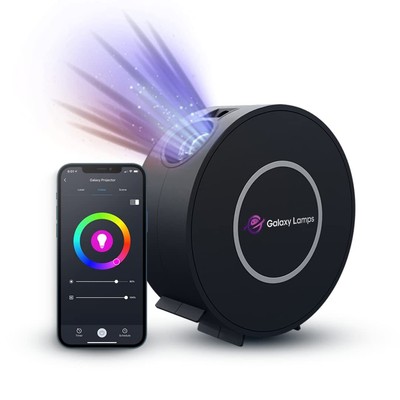 The Authentic Galaxy Projector (Green Stars) | LED Nebula Projector | Star Li...