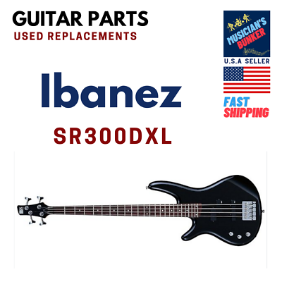 Ibanez SR300DXL Electric Bass Guitar SR300 Used Replacement Parts