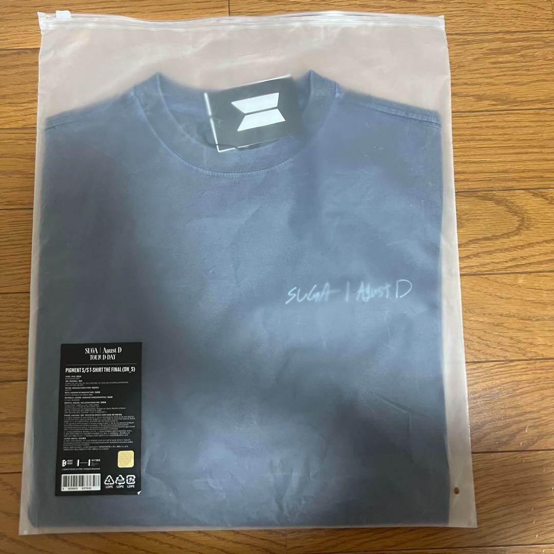 D-DAY THE FINAL Tシャツ ソウルコン AgustD SUGA BTS Agust D TOUR SUGA D-DAY THE FINAL is Seoul Dark Navy T