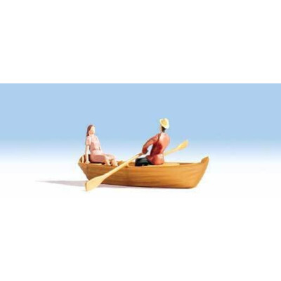 NEW Walthers 949-6062 Row Boat and Two Passengers HO Scale FREE US SHIP