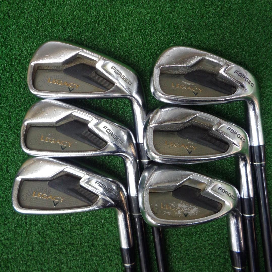 Callaway - CALLAWAY キャロウェイアイアン　LEGACY2008FORGED Callaway LEGACY FORGED 2008 Irons #5~9,Pw(6clubs)/LEGACY 60i