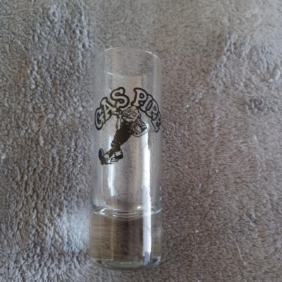 Shot Glass Clear Gas Pipe