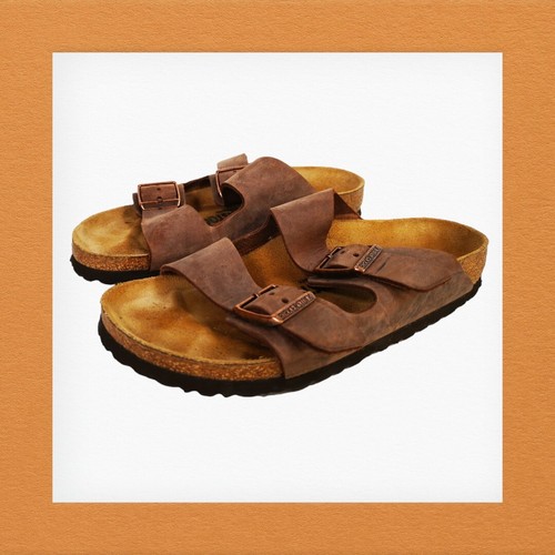 新品 BIRKENSTOCK Arizona 36 茶色 箱付 birkenstock-arizona-soft-