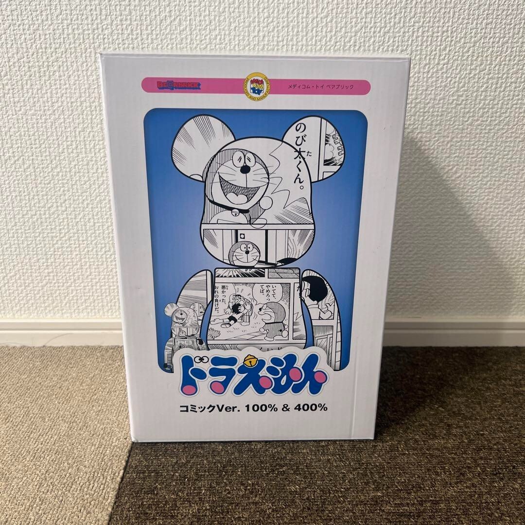 BE@RBRICK - BE@RBRICK ドラえもん コミック Ver. 100％ &amp; 400％ MEDICOM TOY - BE@RBRICK ドラえもん コミック Ver. 100％ & 400％