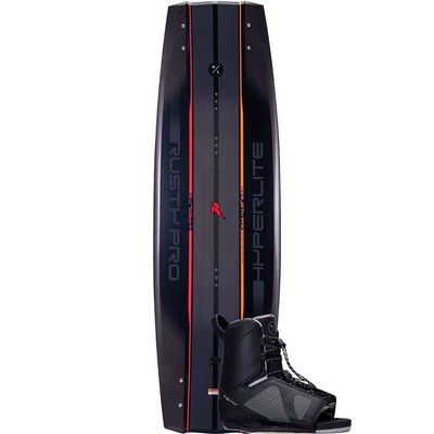 Hyperlite Rusty Pro Wakeboard Package w/ Team OT Bindings - 2024