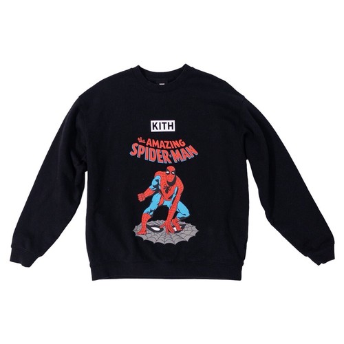 ☆ KITH x SPIDER-MAN Allies crewneck コラボスウェット ☆ KITH x Marvel Spider-Man 