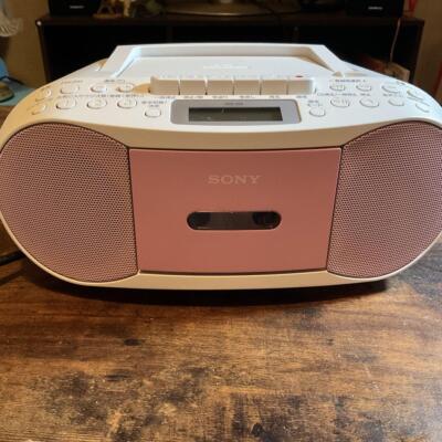 ラジオ・コンポ Sony CFD-S70 CD Boombox Recorder FM/AM s-l400.jpg