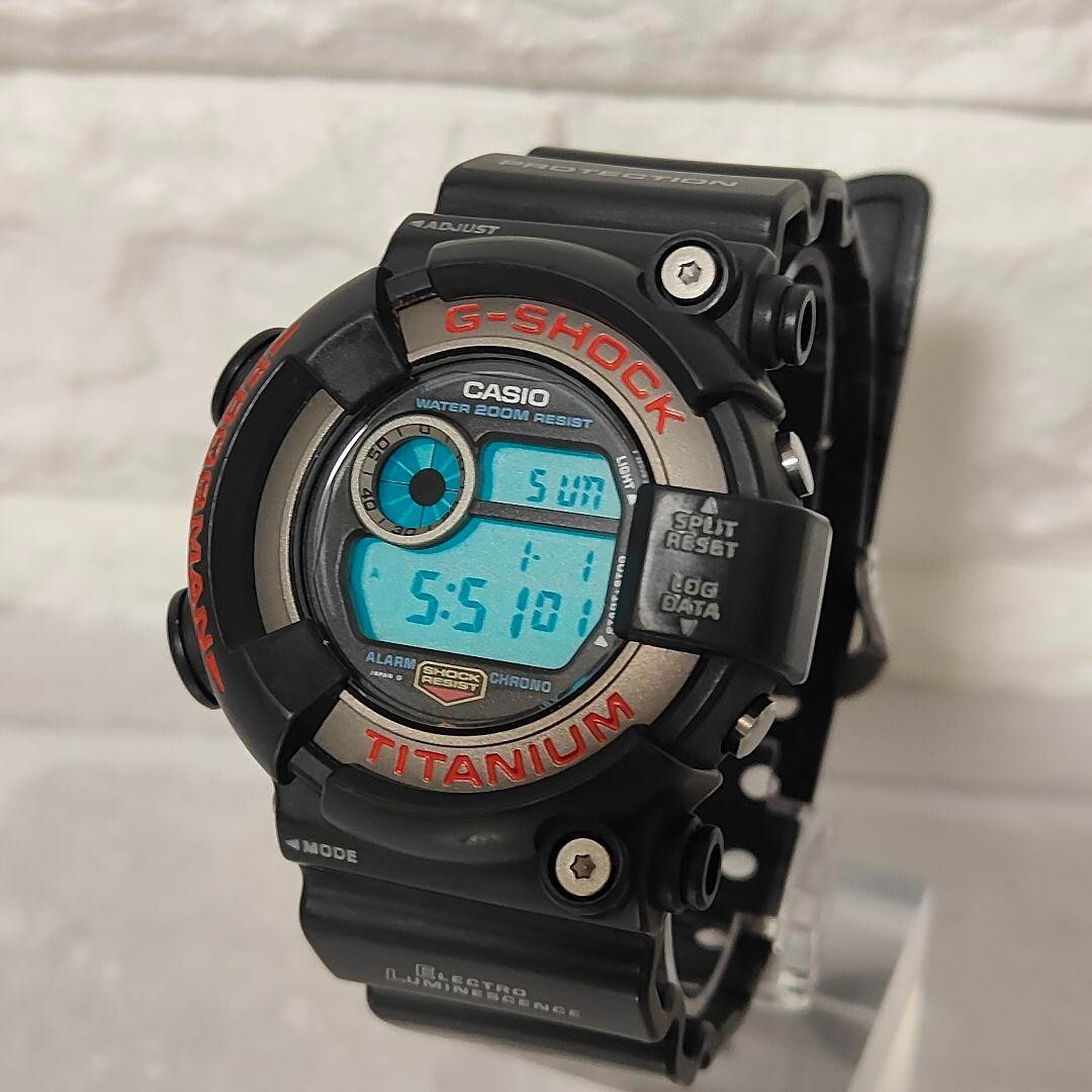CASIO G-SHOCK DW-8200-1A FROGMAN Black Watch Japan | eBay