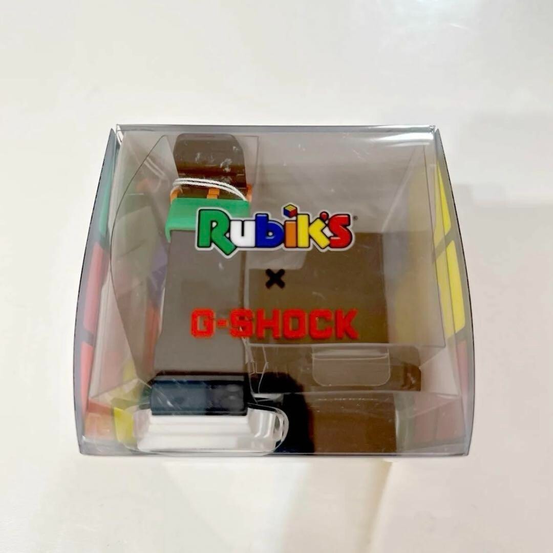 Pre-owned Casio Gae-2100rc-1ajr G-shock Rubik's Cube Collaboration Model Watch