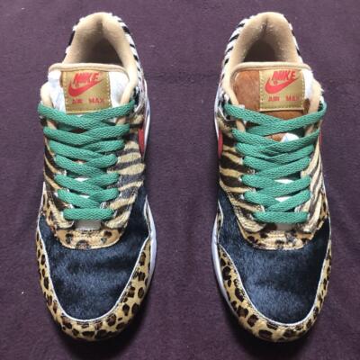 靴 24cm Nike Air Max 1 DLX Animal Nike Atmos x Air Max 1 DLX Animal Pack - Leopard for Sale